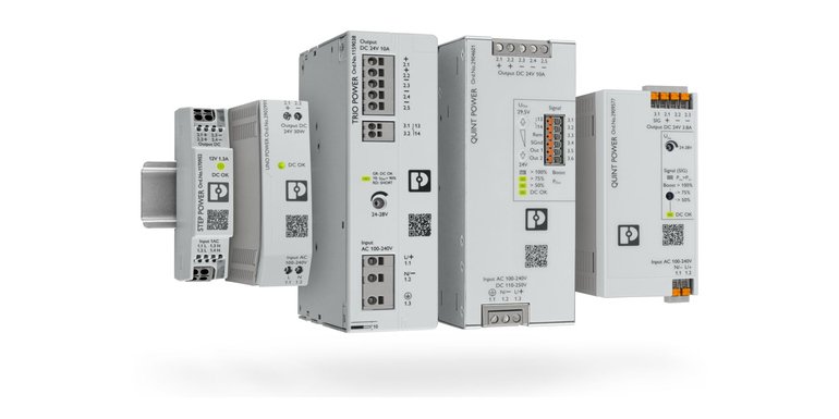 Phoenix Contact QUINT and TRIO DIN rail power supplies